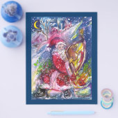 SANTA CLAUS SPIELEN HARP IM MONLIGHT FLYER (Einzeln)