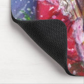 SANTA CLAUS SPIELEN HARP IM MONLIGHT MOUSEPAD (Ecke)