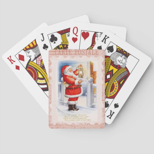 Santa Claus Spielkarten (Rückseite)