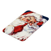 Santa Claus Sprichwort SH-H-H Magnet (Linke Seite)