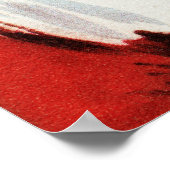 Santa Claus Sprichwort SH-H-H Poster (Ecke)