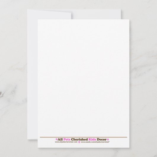 SANTA CLAUS St. Nick Einladung (Rückseite)