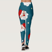Santa Claus & Star Leggings (Rückseite)