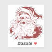 Santa Claus Sticker (Blatt)