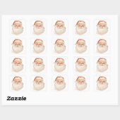 Santa Claus Sticker  (Blatt)