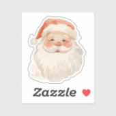 Santa Claus Sticker  (Blatt)