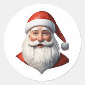 Santa Claus Sticker | Weihnachts-Weihnachtskleber (Vorderseite)
