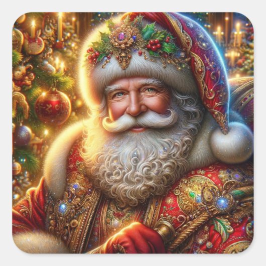 Santa Claus Stickers (Vorderseite)
