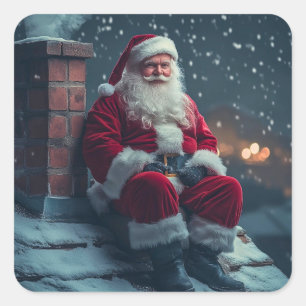 Santa Claus Stickers