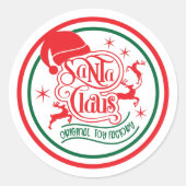 Santa Claus Stickers (Vorderseite)
