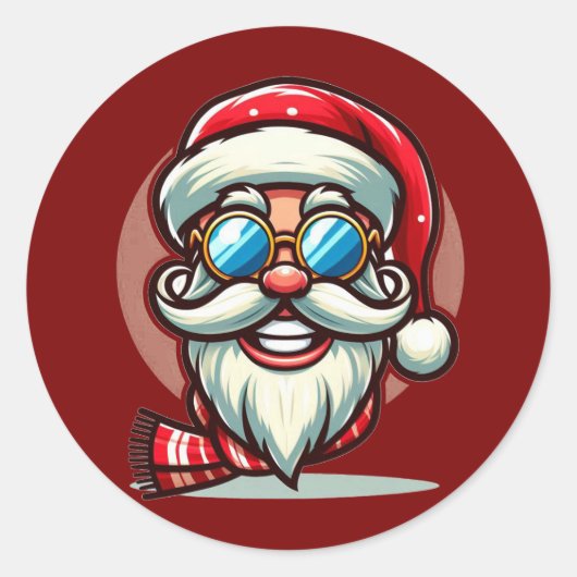 Santa Claus Stickers (Vorderseite)