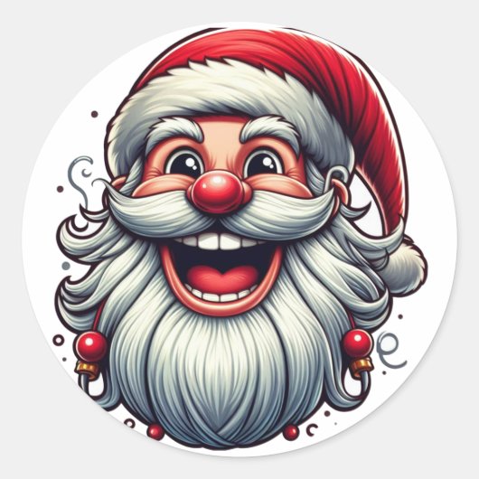Santa Claus Stickers (Vorderseite)