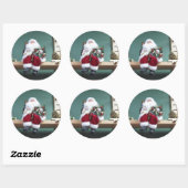 Santa Claus Stickers (Blatt)