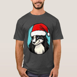 Santa-Claus-Stinktier-T-Shirt T-Shirt