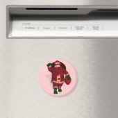 Santa Claus Strawberries Grower Magnet (In Situ (Geschirrspüler))