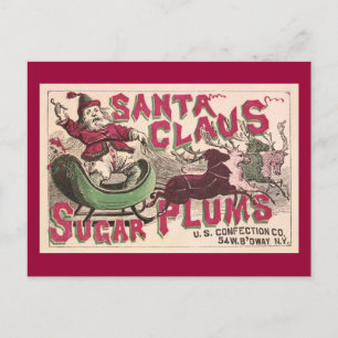 Santa Claus Sugar Plums - Weihnachten