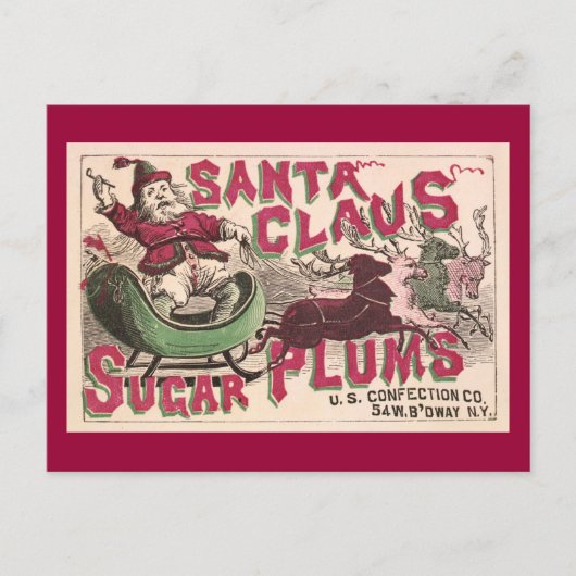 Santa Claus Sugar Plums - Weihnachten (Vorderseite)