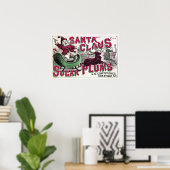 Santa Claus Sugar Plums - Weihnachten Poster (Heimbüro)