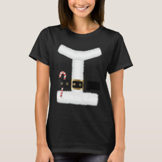 Santa Claus Sui Belt Kostüm Weihnachten T-Shirt