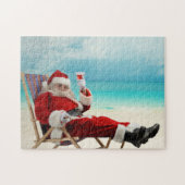 Santa Claus Summer Puzzle (Horizontal)