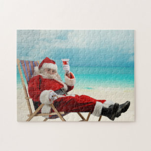 Santa Claus Summer Puzzle