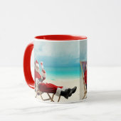 Santa Claus Summer Tasse (Vorderseite Links)