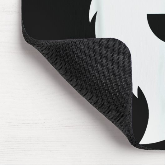 Santa Claus Sungles Funny Hipster Christmas Appare Mousepad (Ecke)