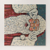Santa Claus Surprised Puzzle (Horizontal)