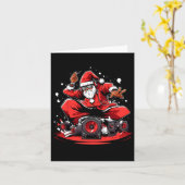 Santa Claus Symphony verkörpert die Freude an Weih Karte (Gelbe Blume)