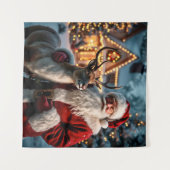 Santa Claus Tapestry Wandteppich (Vorderseite (Horizontal))