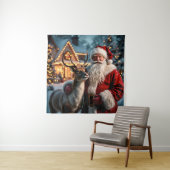 Santa Claus Tapestry Wandteppich (Beispiel)