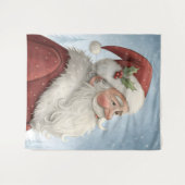Santa Claus Tapestry Wandteppich (Vorderseite (Horizontal))