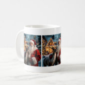 Santa Claus Tasse (Vorderseite Links)