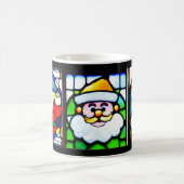Santa Claus Tasse aus festem Glas (Mittel)