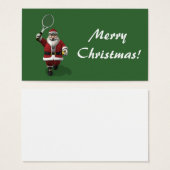 Santa Claus Tennis Player (Vorne & Hinten)