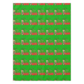 Santa Claus Tiki Mele Kalikimaka Tischdecke (Vorderseite)