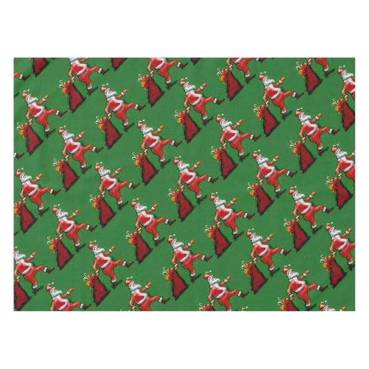 Santa Claus Tischdecke (Vorderseite (Horizontal))
