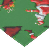 Santa Claus Tischdecke (Schrägansicht)