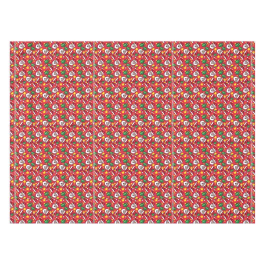 Santa Claus Tischdecke (Vorderseite (Horizontal))