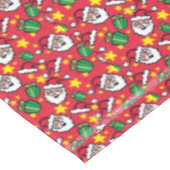 Santa Claus Tischdecke (Schrägansicht)