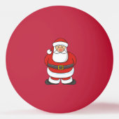 Santa Claus Tischtennisball (Vorderseite)