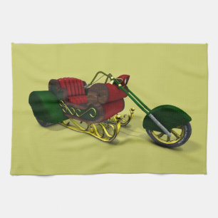 Santa Claus' Trike Handtuch