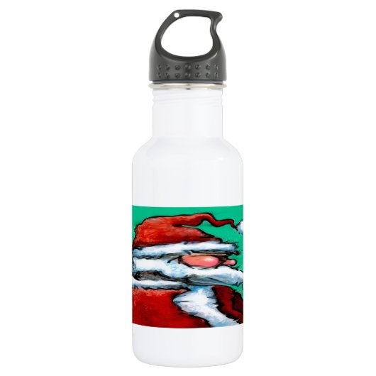 Santa Claus Trinkflasche (Vorderseite)