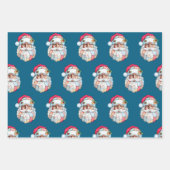 Santa Claus Trump Weihnachten | Trump Santa Hut Geschenkpapier Set (Vorderseite 3)