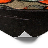 Santa Claus überprüft seine Liste 1904 Poster (Ecke)