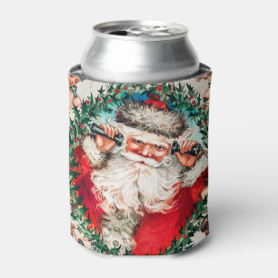 Santa Claus und Kinder Frohe Weihnachten Dosenkühler