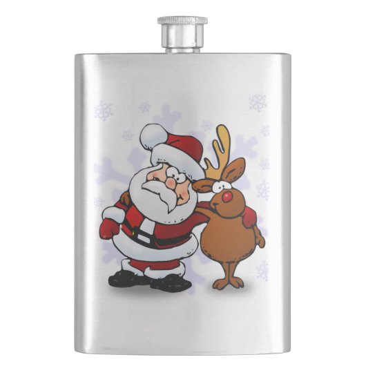 SANTA CLAUS UND RUDOLPH FLACHMANN (Vorderseite)