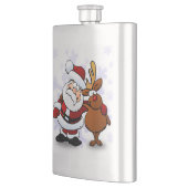 SANTA CLAUS UND RUDOLPH FLACHMANN (Links)