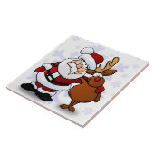 SANTA CLAUS UND RUDOLPH FLIESE (Seite)