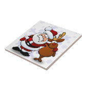 SANTA CLAUS UND RUDOLPH FLIESE (Seite)